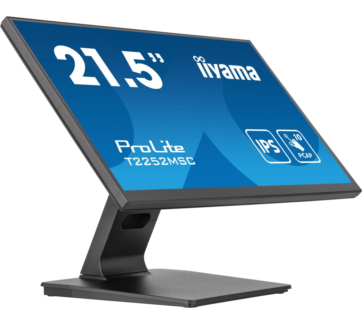 IiYAMA Touch Monitor - PROLITE T2252MSC-B2 - 22in - 1920x1080 (FHD) - Black