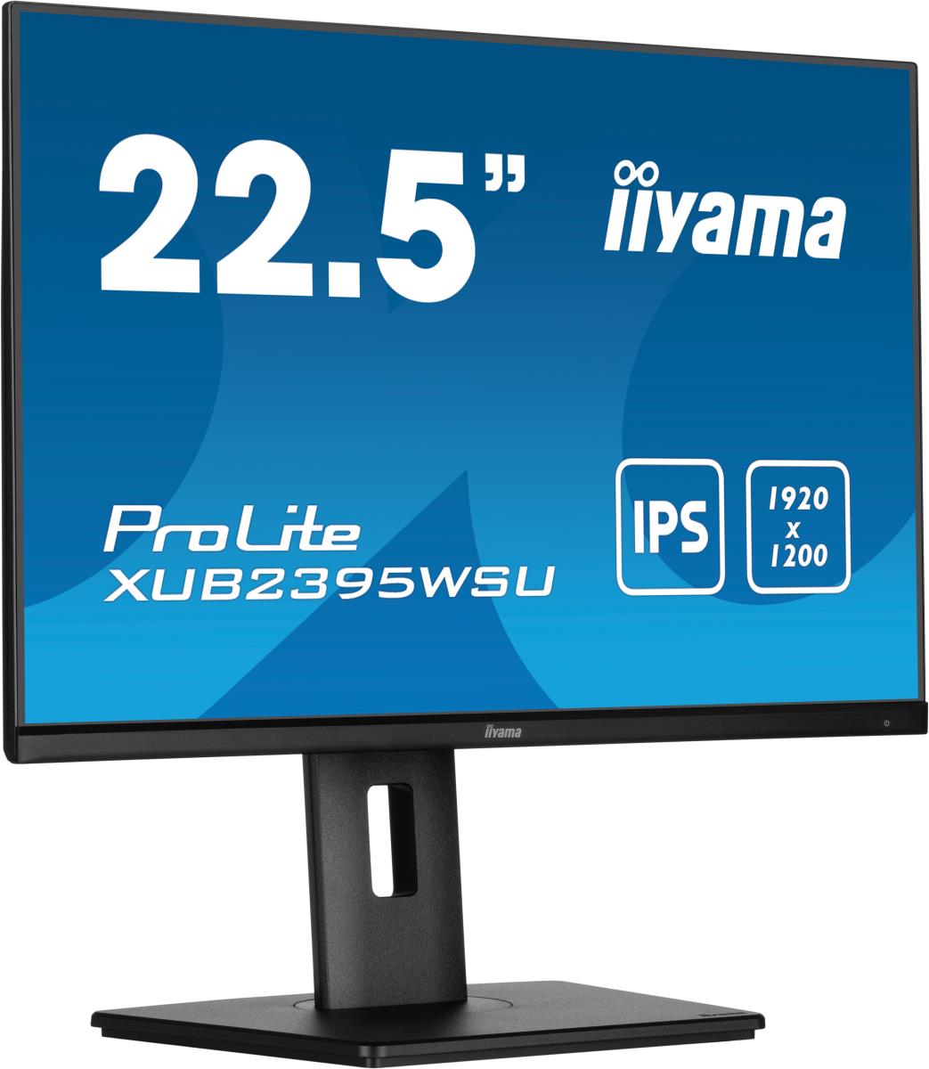 IiYAMA Desktop Monitor - ProLite XUB2395WSU-B5 - 23in - 1920x1200 (WUXGA) - Black