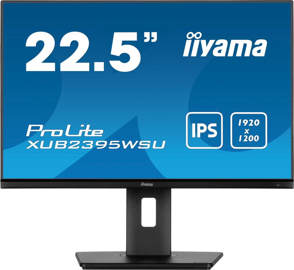 IiYAMA Desktop Monitor - ProLite XUB2395WSU-B5 - 23in - 1920x1200 (WUXGA) - Black