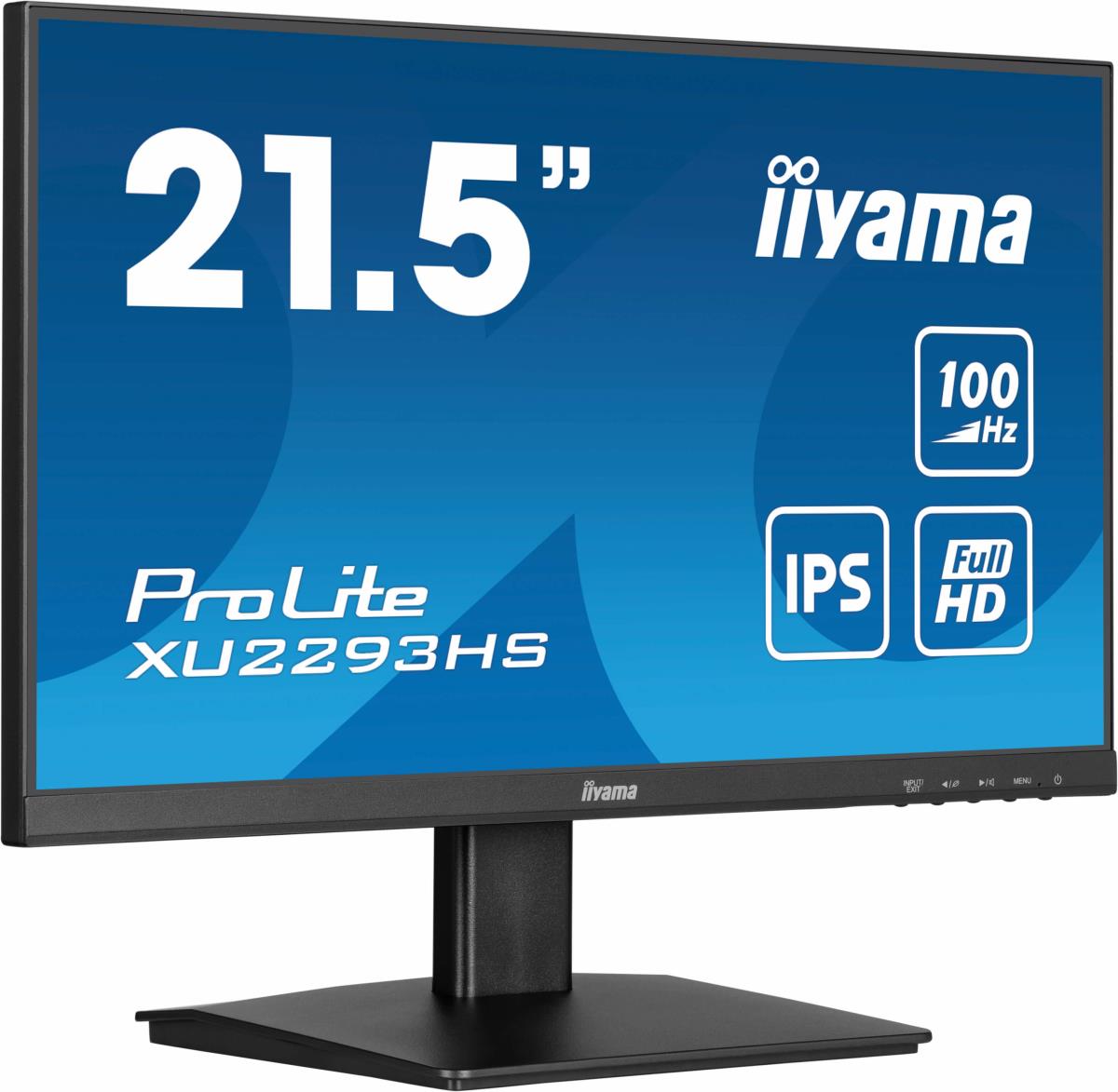 IiYAMA Desktop Monitor - ProLite XU2293HS-B6 - 22in - 1920x1080 (FHD) - Black
