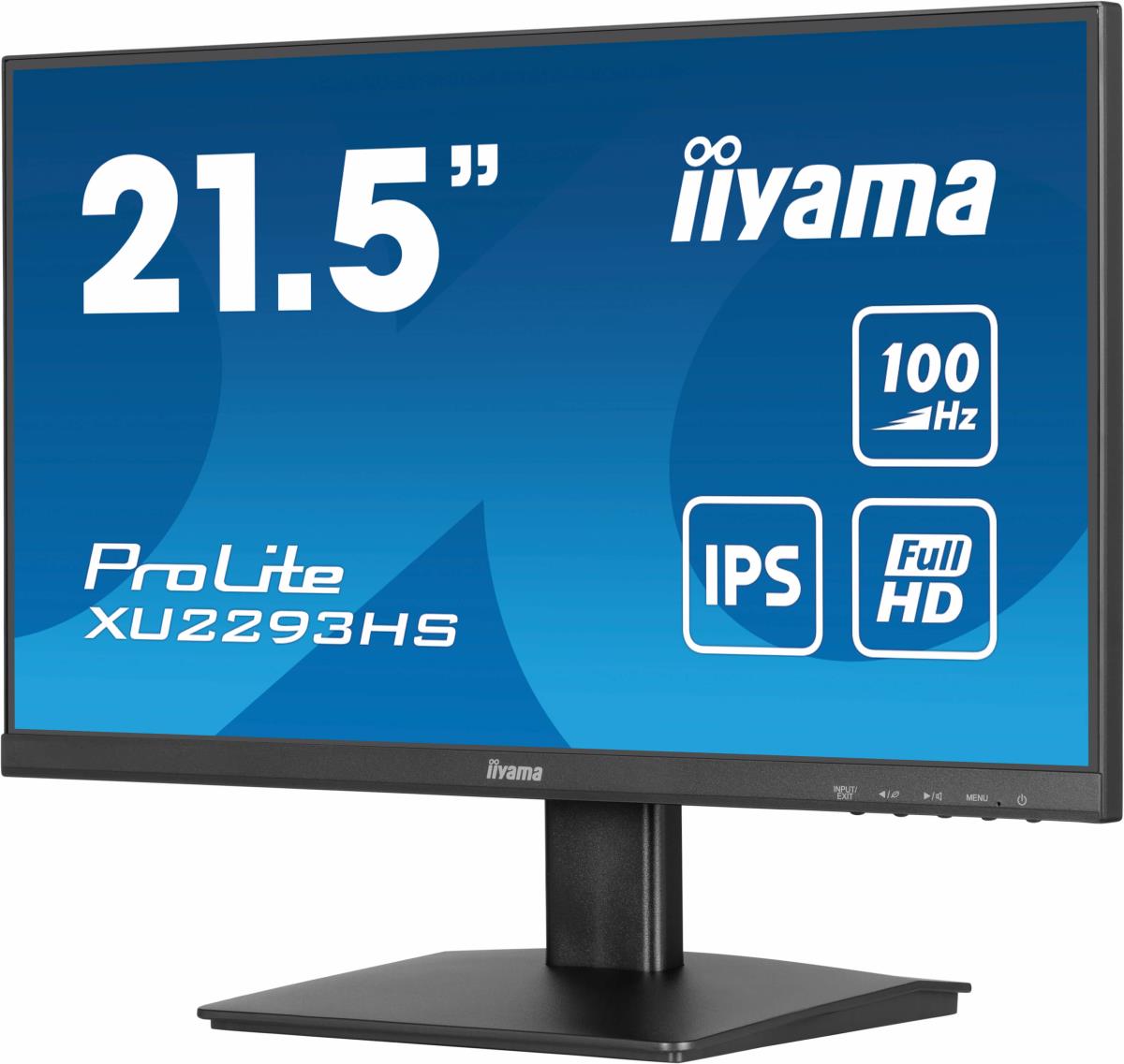 IiYAMA Desktop Monitor - ProLite XU2293HS-B6 - 22in - 1920x1080 (FHD) - Black