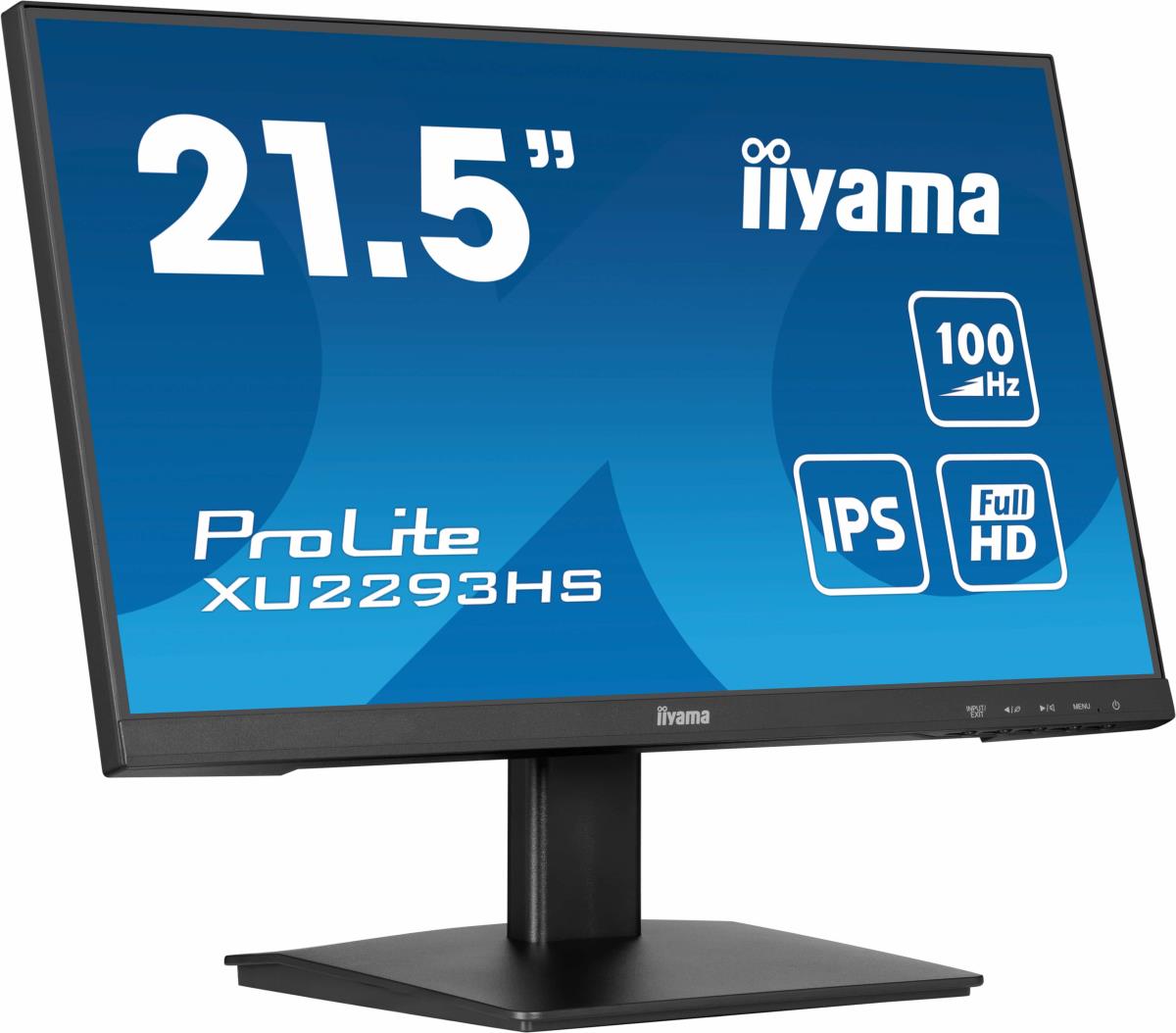 IiYAMA Desktop Monitor - ProLite XU2293HS-B6 - 22in - 1920x1080 (FHD) - Black