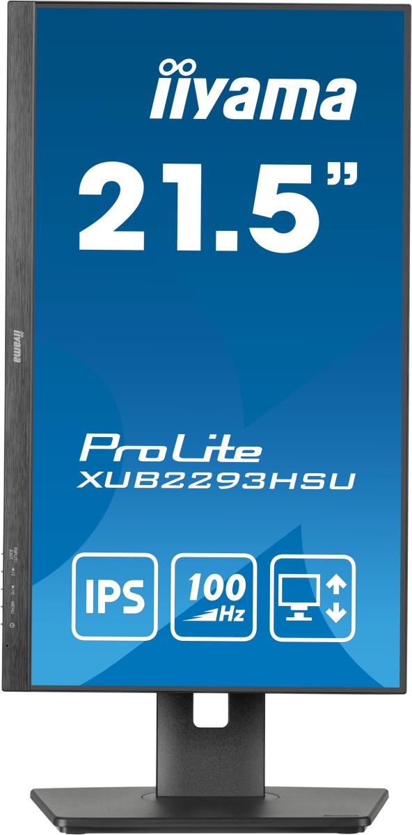 IiYAMA Desktop Monitor - PROLITE XUB2293HSU-B7 - 22in - 1920x1080 (FHD) - Black