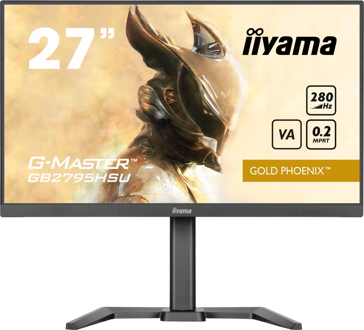 IiYAMA Desktop Monitor - G-MASTER GB2795HSU-B1 - 27in - 1920x1080 (FHD) - Black