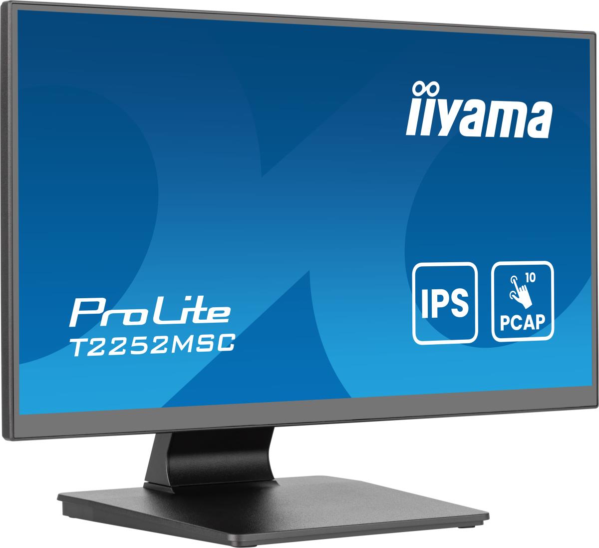 IiYAMA Touch Monitor - PROLITE T2252MSC-B2AG - 22in - 1920x1080 (FHD) - Black