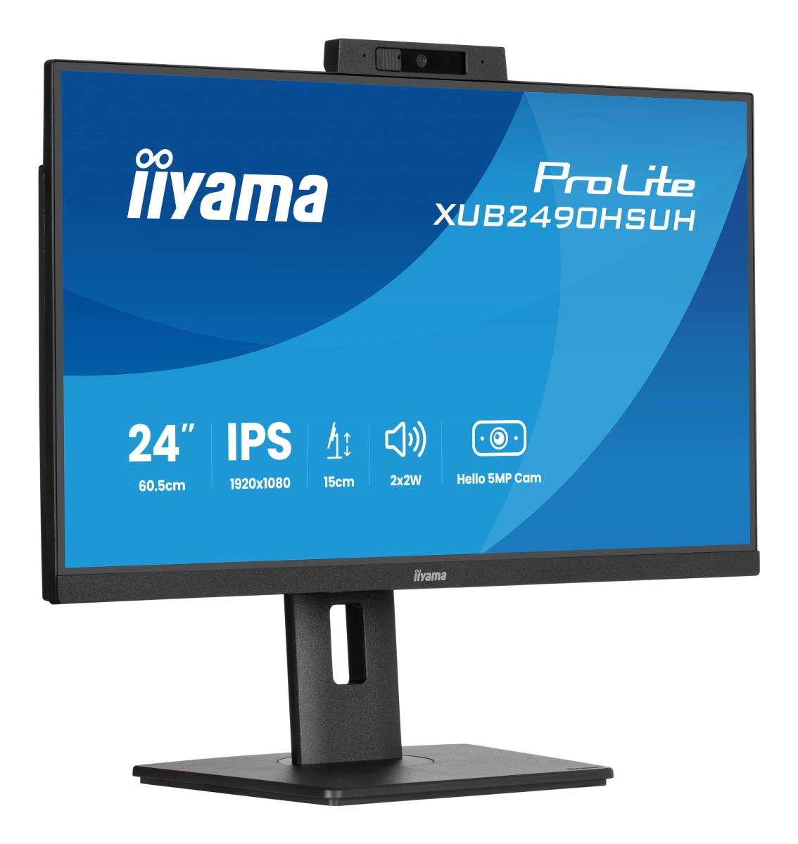 IiYAMA Desktop Monitor - ProLite XUB2490HSUH-B2 - 24in - 1920x1080 (FHD) - Black