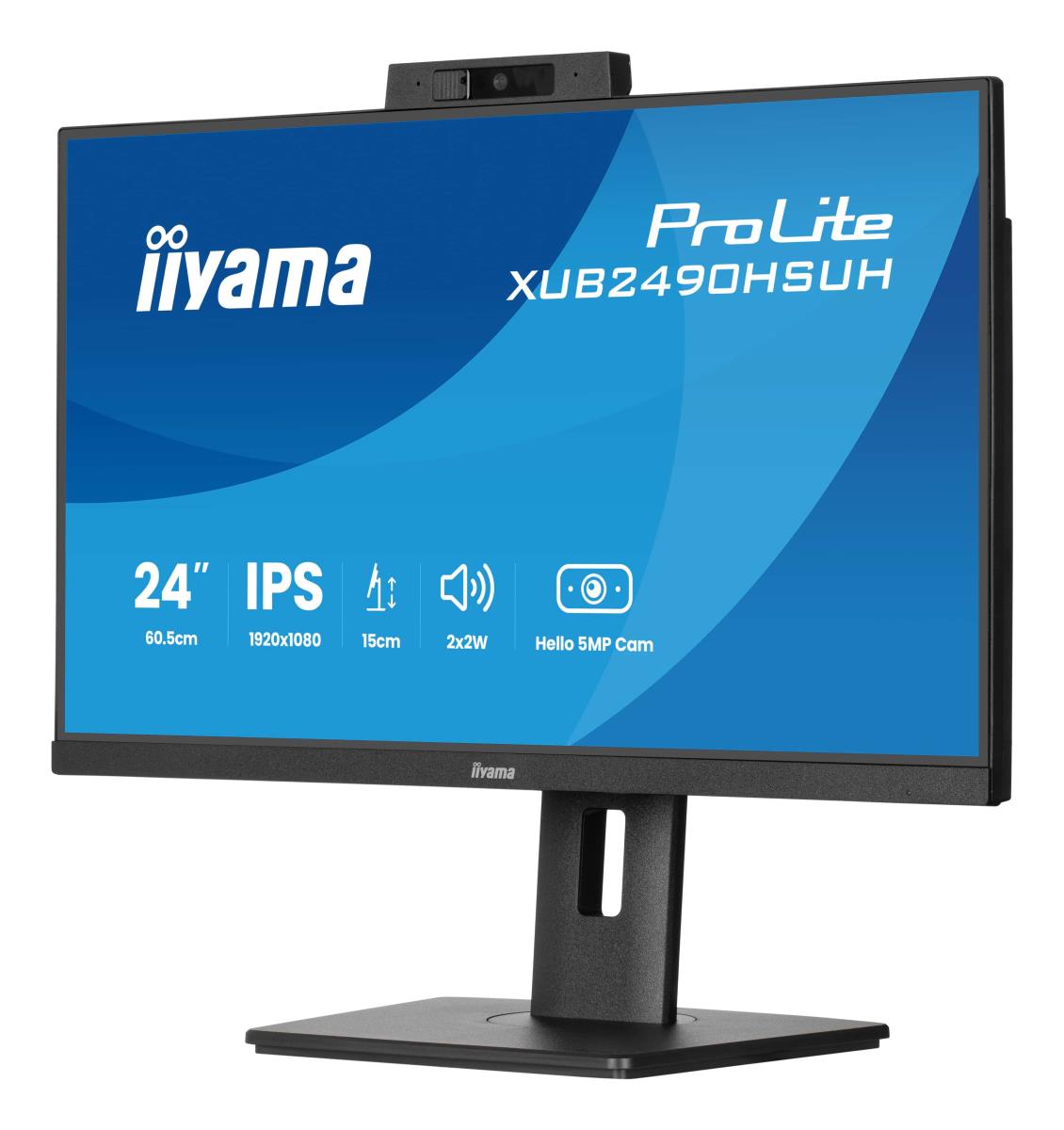 IiYAMA Desktop Monitor - ProLite XUB2490HSUH-B2 - 24in - 1920x1080 (FHD) - Black