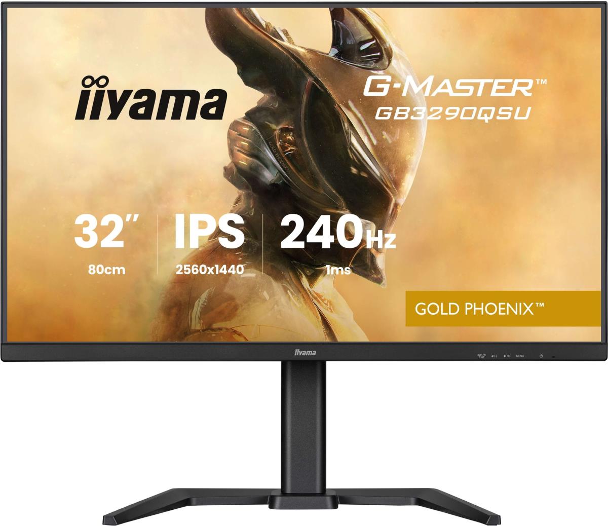 IiYAMA Desktop Monitor - G-MASTER GB3290QSU-B1 - 32in - 2560x1440 (QHD) - Black