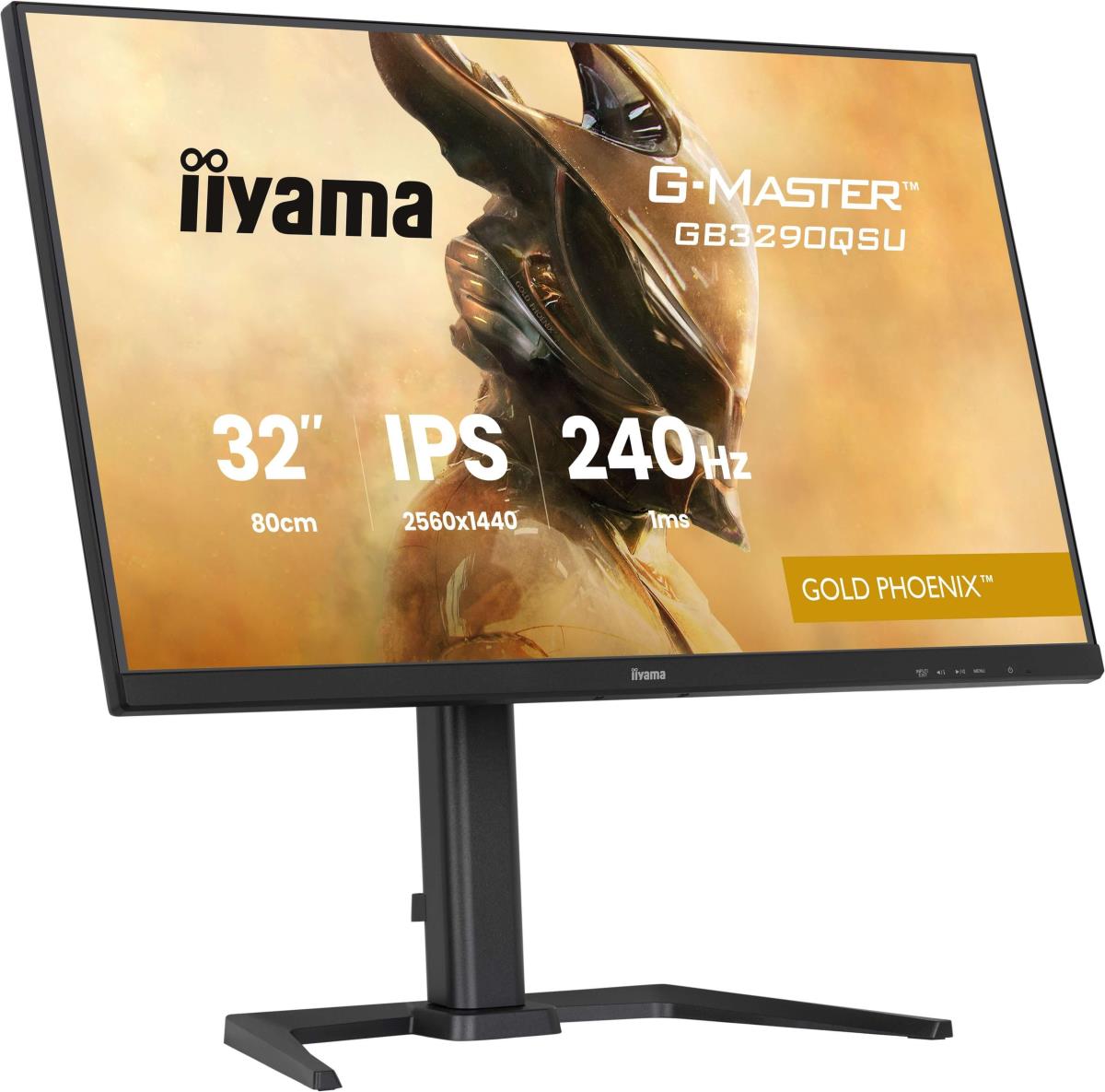 IiYAMA Desktop Monitor - G-MASTER GB3290QSU-B1 - 32in - 2560x1440 (QHD) - Black