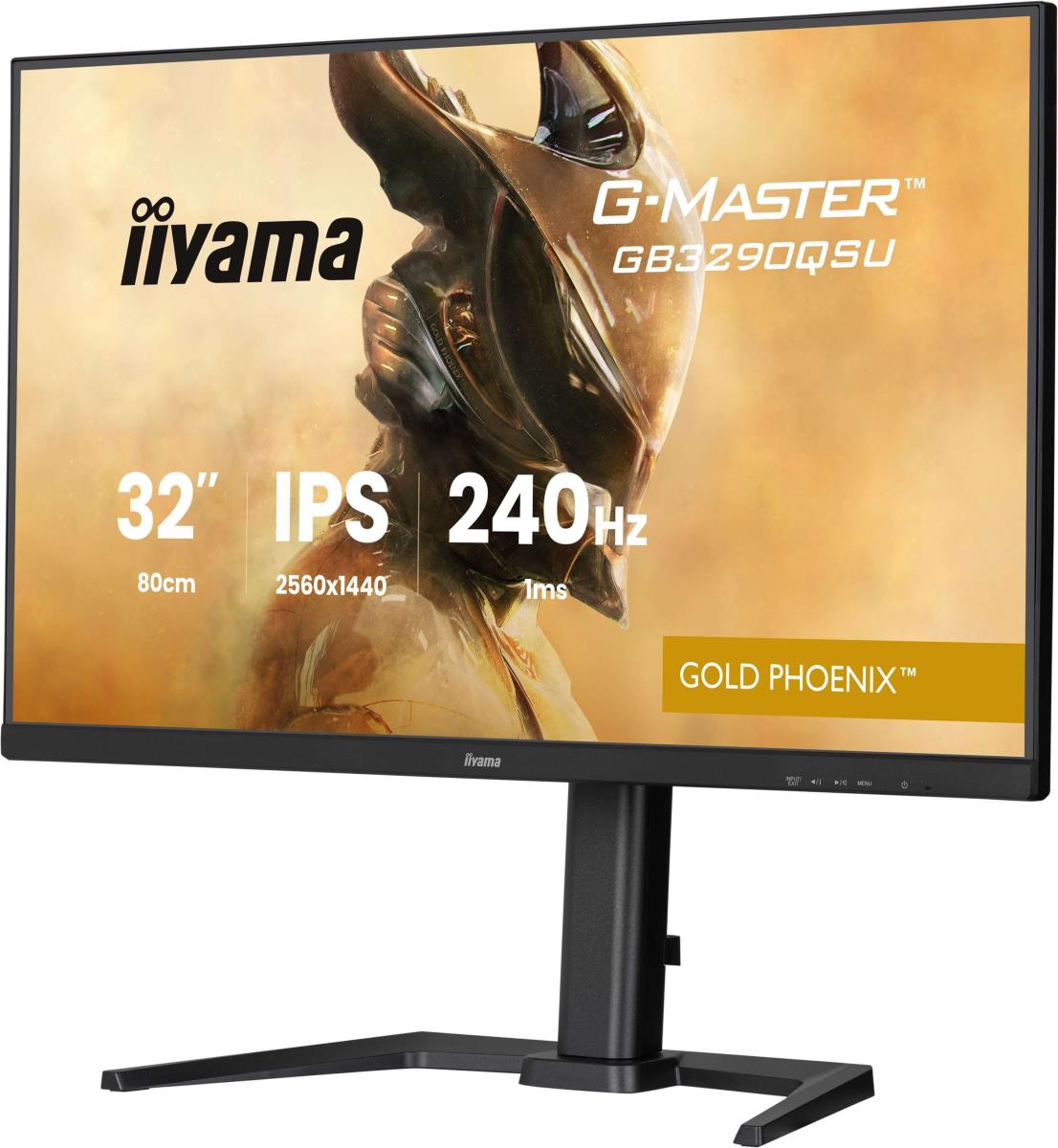 IiYAMA Desktop Monitor - G-MASTER GB3290QSU-B1 - 32in - 2560x1440 (QHD) - Black