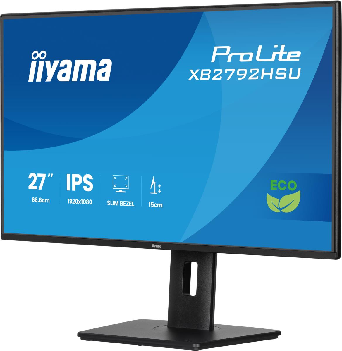 IiYAMA Desktop Monitor - ProLite XB2792HSU-B1 - 27in - 1920x1080 - Black