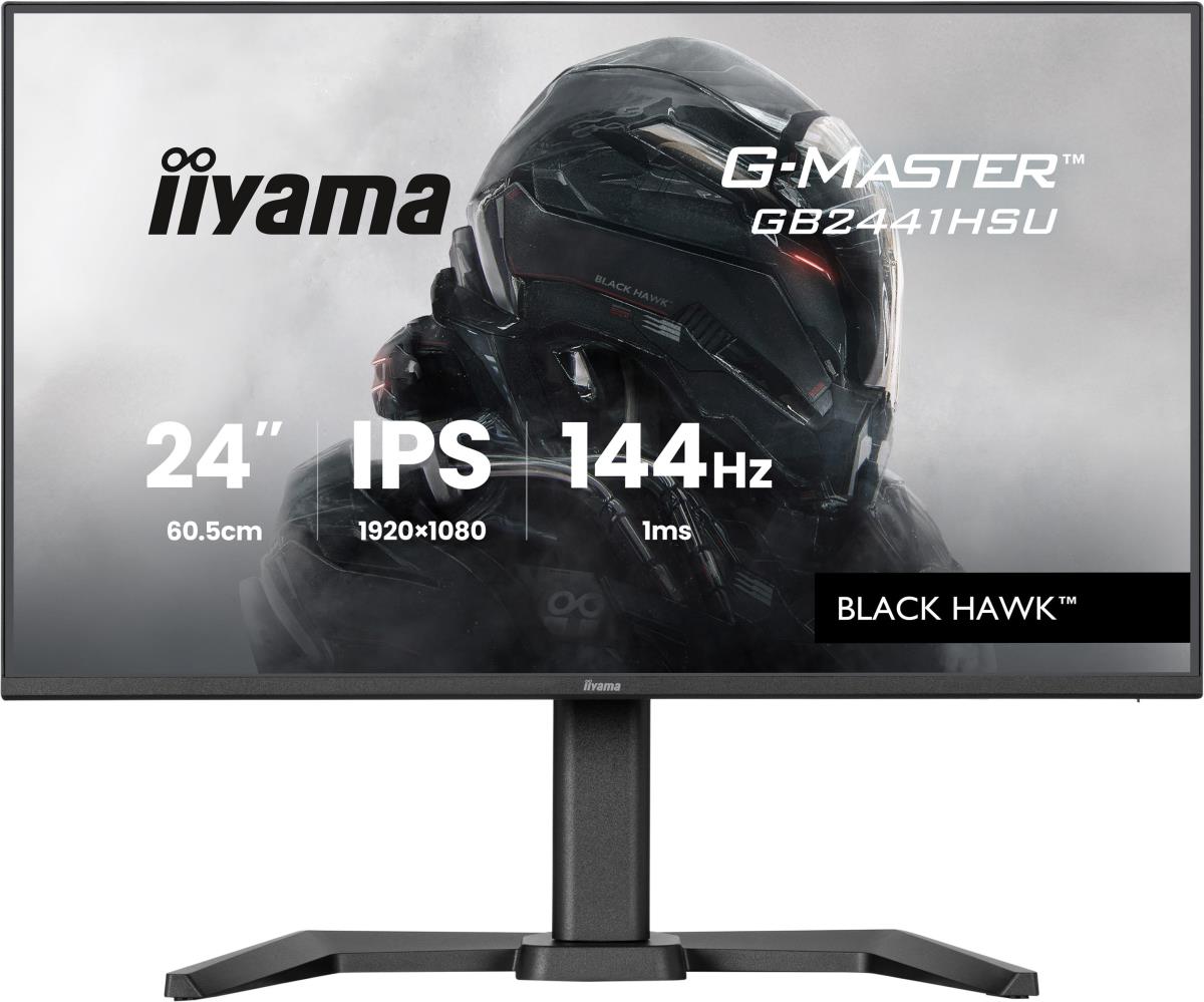 IiYAMA Desktop Monitor - G-MASTER GB2441HSU-B1 - 24in - 1920x1080 (FHD) - Black