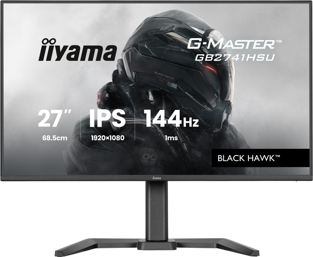 IiYAMA Desktop Monitor - G-MASTER GB2741HSU-B1 - 27in - 1920x1080 (FHD) - Black