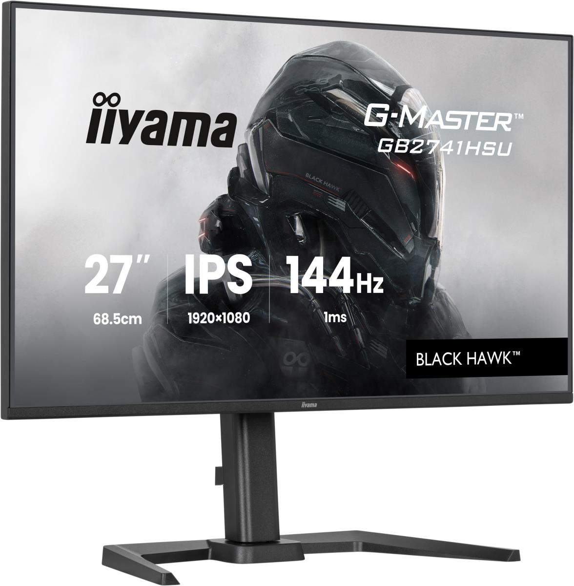 IiYAMA Desktop Monitor - G-MASTER GB2741HSU-B1 - 27in - 1920x1080 (FHD) - Black