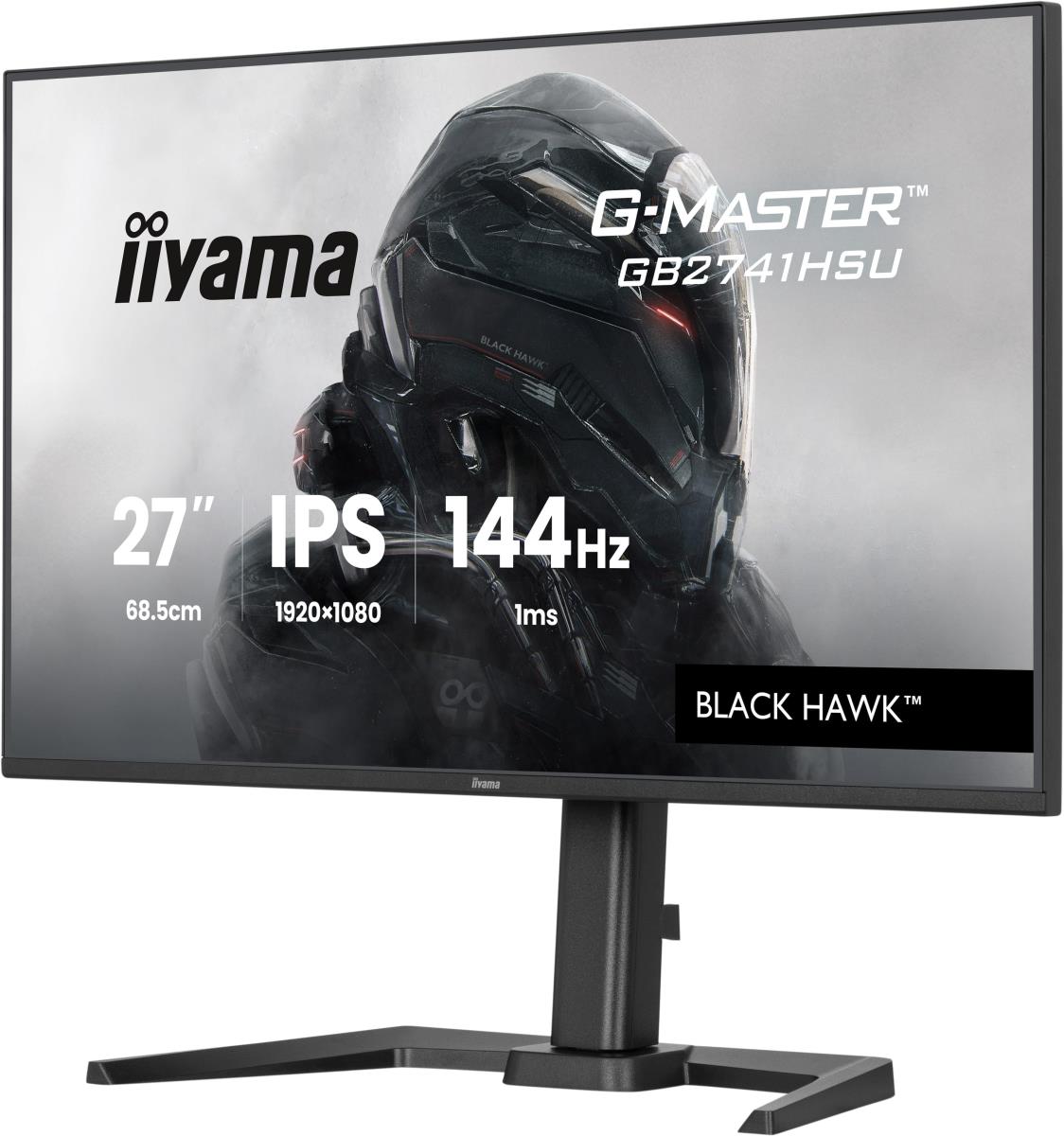 IiYAMA Desktop Monitor - G-MASTER GB2741HSU-B1 - 27in - 1920x1080 (FHD) - Black