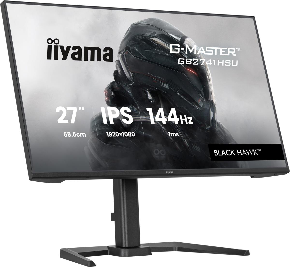IiYAMA Desktop Monitor - G-MASTER GB2741HSU-B1 - 27in - 1920x1080 (FHD) - Black