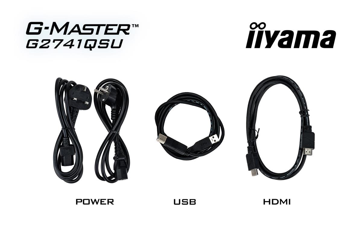 IiYAMA Desktop Monitor - G-MASTER G2741QSU-B1 - 27in - 2560x1440 (WQHD) - Black