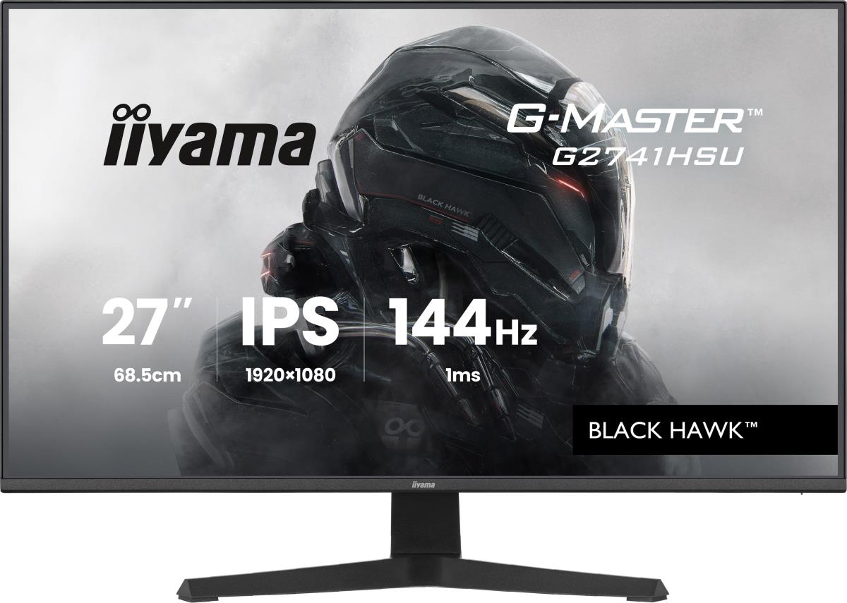 IiYAMA Desktop Monitor - G-MASTER G2741HSU-B1 - 27in - 1920x1080 (FHD) - Black