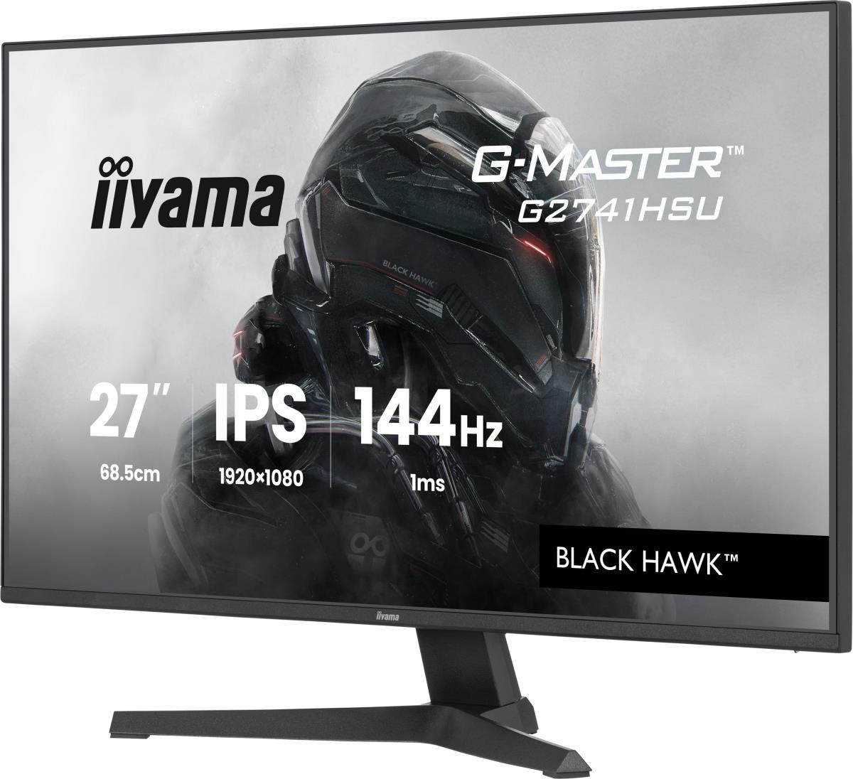 IiYAMA Desktop Monitor - G-MASTER G2741HSU-B1 - 27in - 1920x1080 (FHD) - Black
