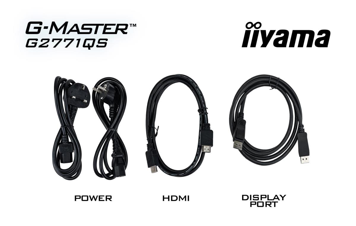 IiYAMA Desktop Monitor - G-MASTER G2771QS-B1 - 27in - 2560x1440 (WQHD) - Black