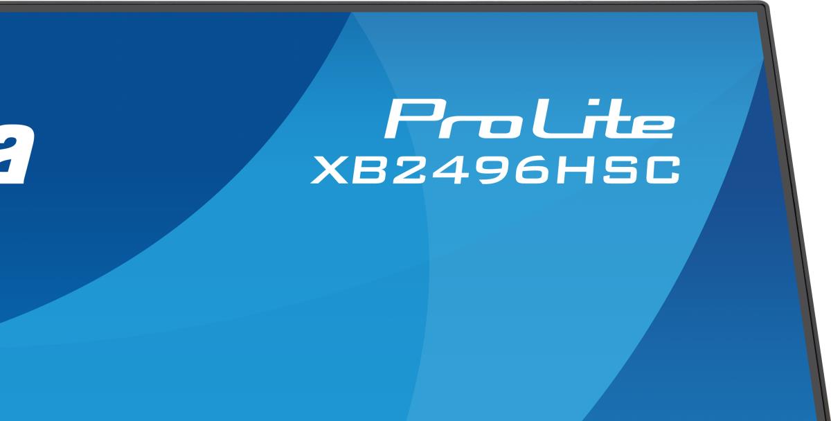 IiYAMA Desktop Monitor - ProLite XB2496HSC-B1 - 24in - 1920x1080 (FHD) - Black