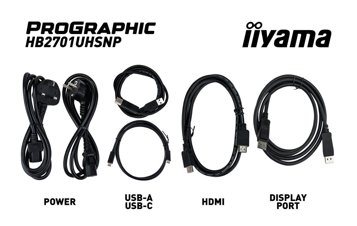 IiYAMA Desktop Monitor - ProLite HB2701UHSNP-B1 - 27in - 3840x2160 (UHD) - Black