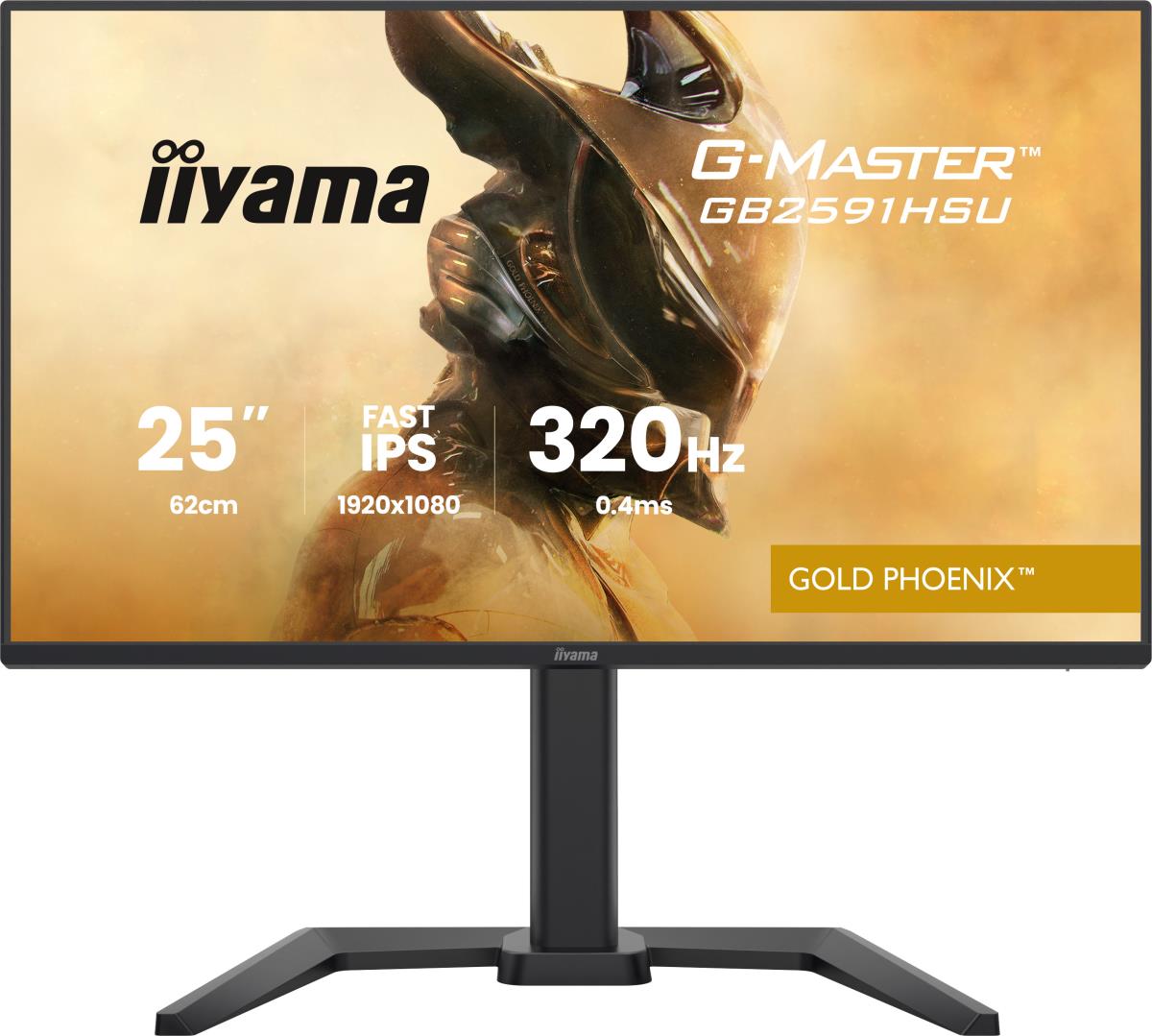 IiYAMA Desktop Monitor - G-MASTER GB2591HSU-B1 - 25in - 1920x1080 (FHD) - Black
