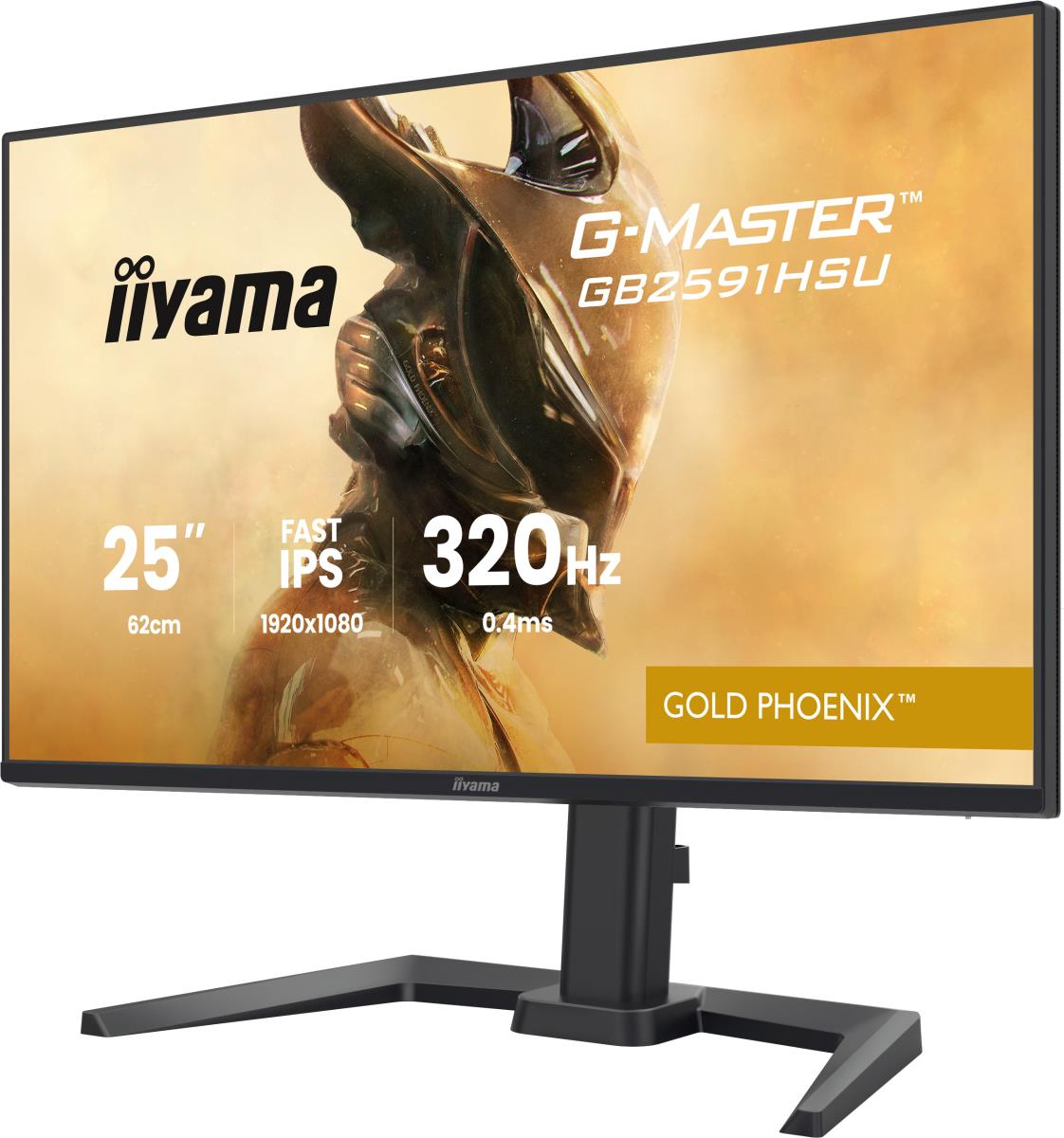 IiYAMA Desktop Monitor - G-MASTER GB2591HSU-B1 - 25in - 1920x1080 (FHD) - Black