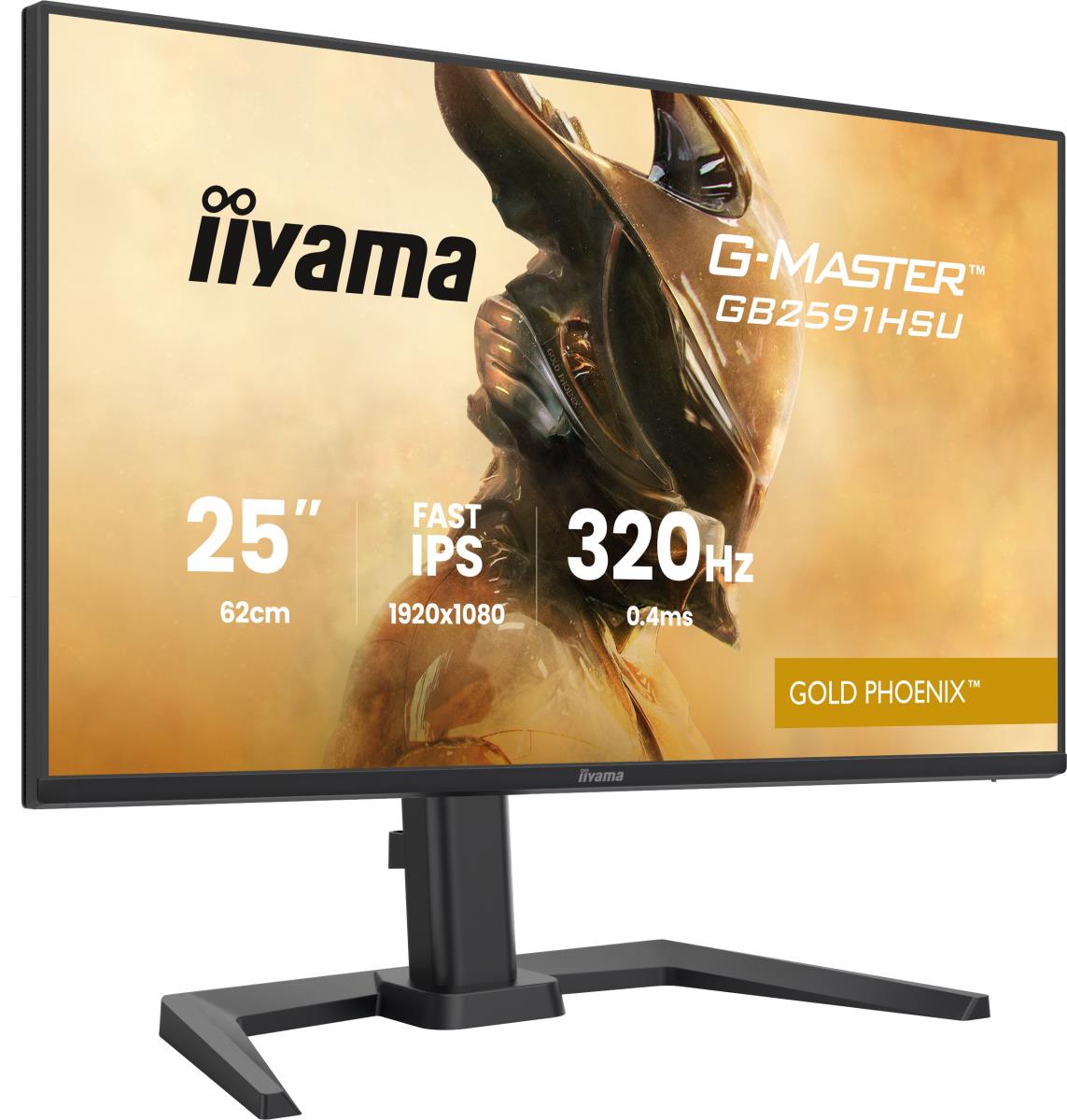 IiYAMA Desktop Monitor - G-MASTER GB2591HSU-B1 - 25in - 1920x1080 (FHD) - Black