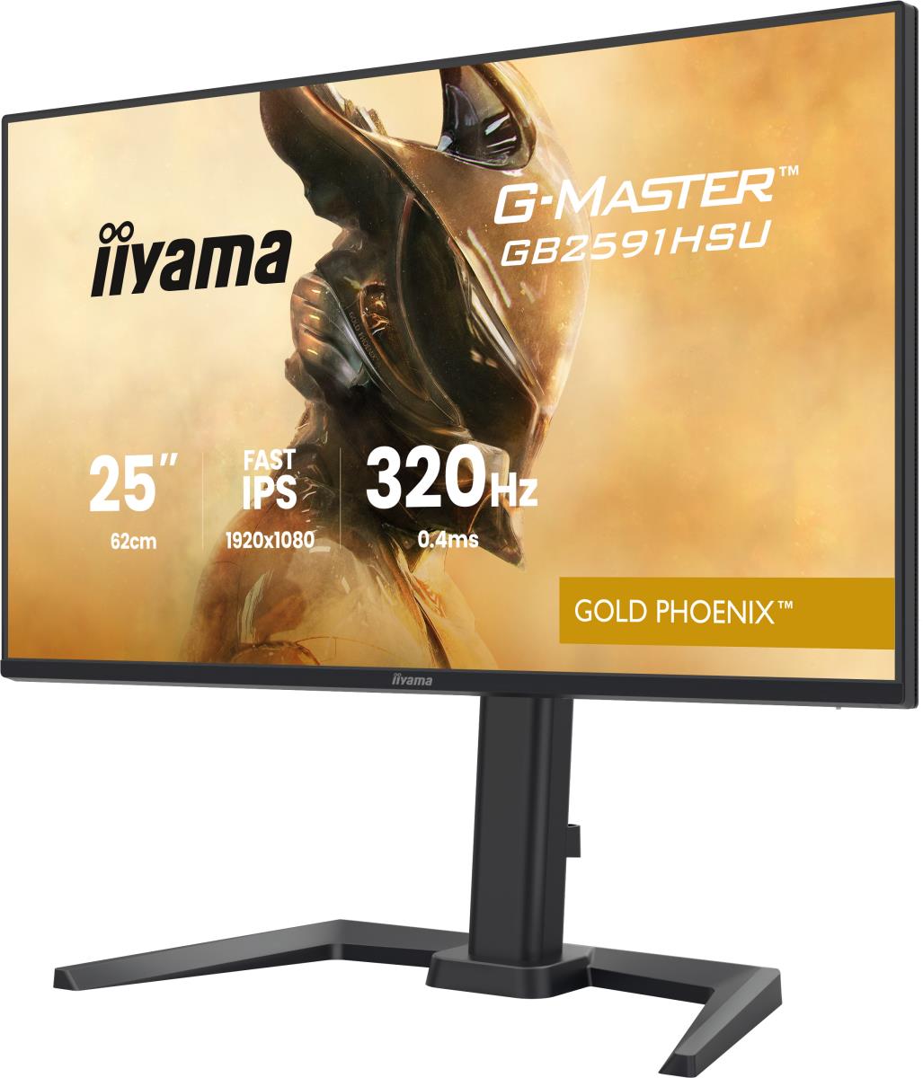 IiYAMA Desktop Monitor - G-MASTER GB2591HSU-B1 - 25in - 1920x1080 (FHD) - Black