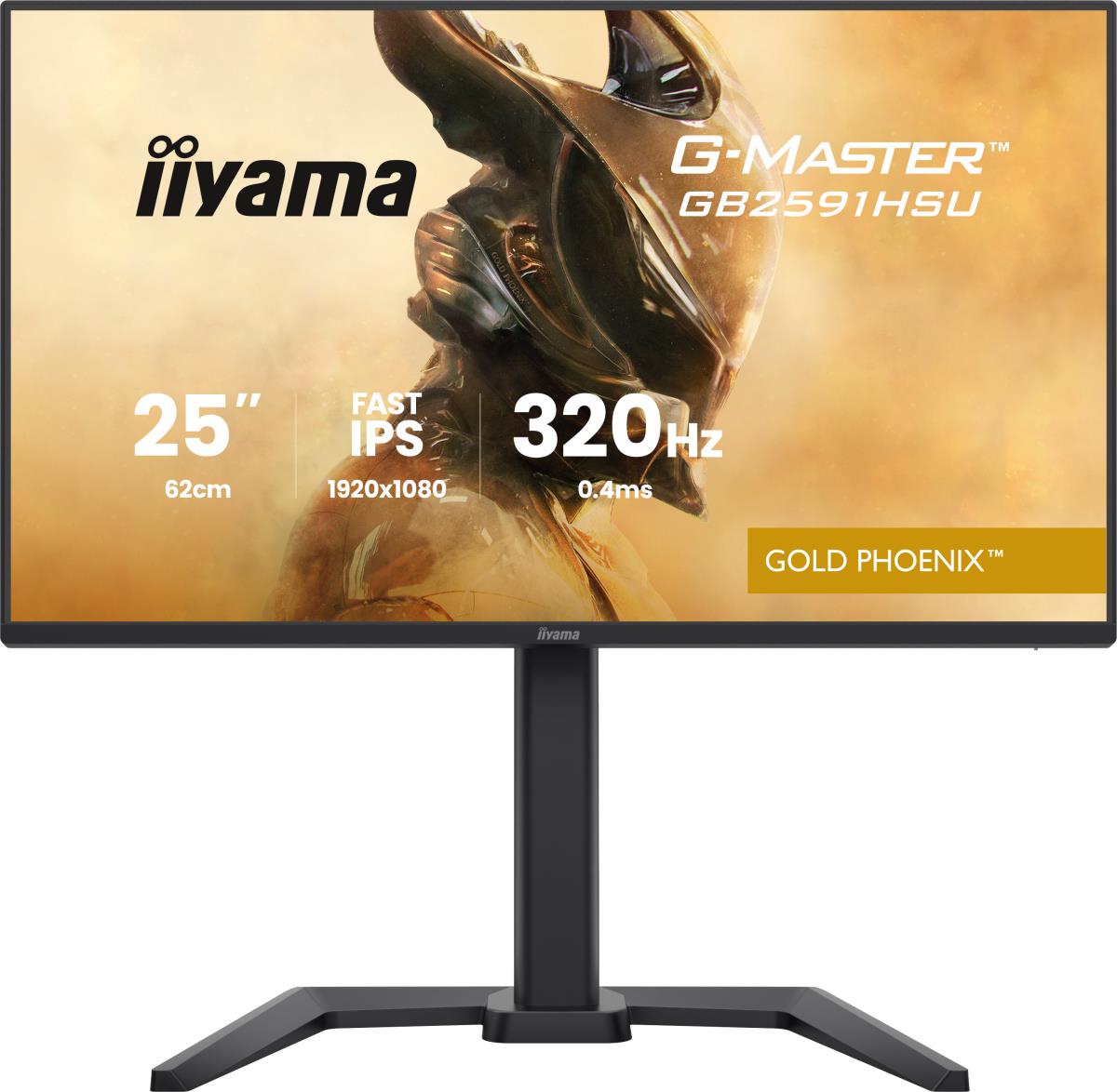 IiYAMA Desktop Monitor - G-MASTER GB2591HSU-B1 - 25in - 1920x1080 (FHD) - Black