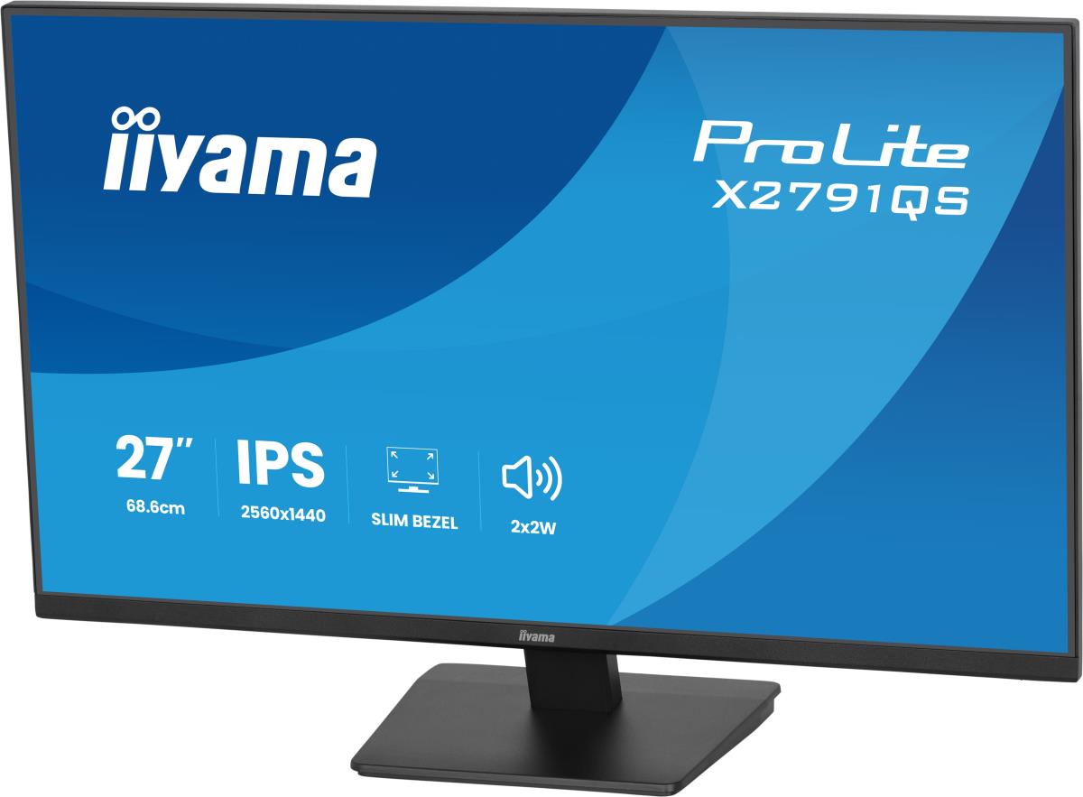 IiYAMA Desktop Monitor - ProLite X2791QS-B1 - 27in - 2560x1440 (QHD) - Black