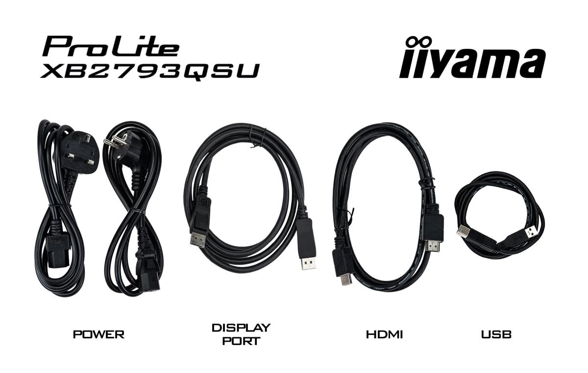 IiYAMA Desktop Monitor - ProLite XB2793QSU-B1 - 27in - 2560x1440 (QHD) - Black
