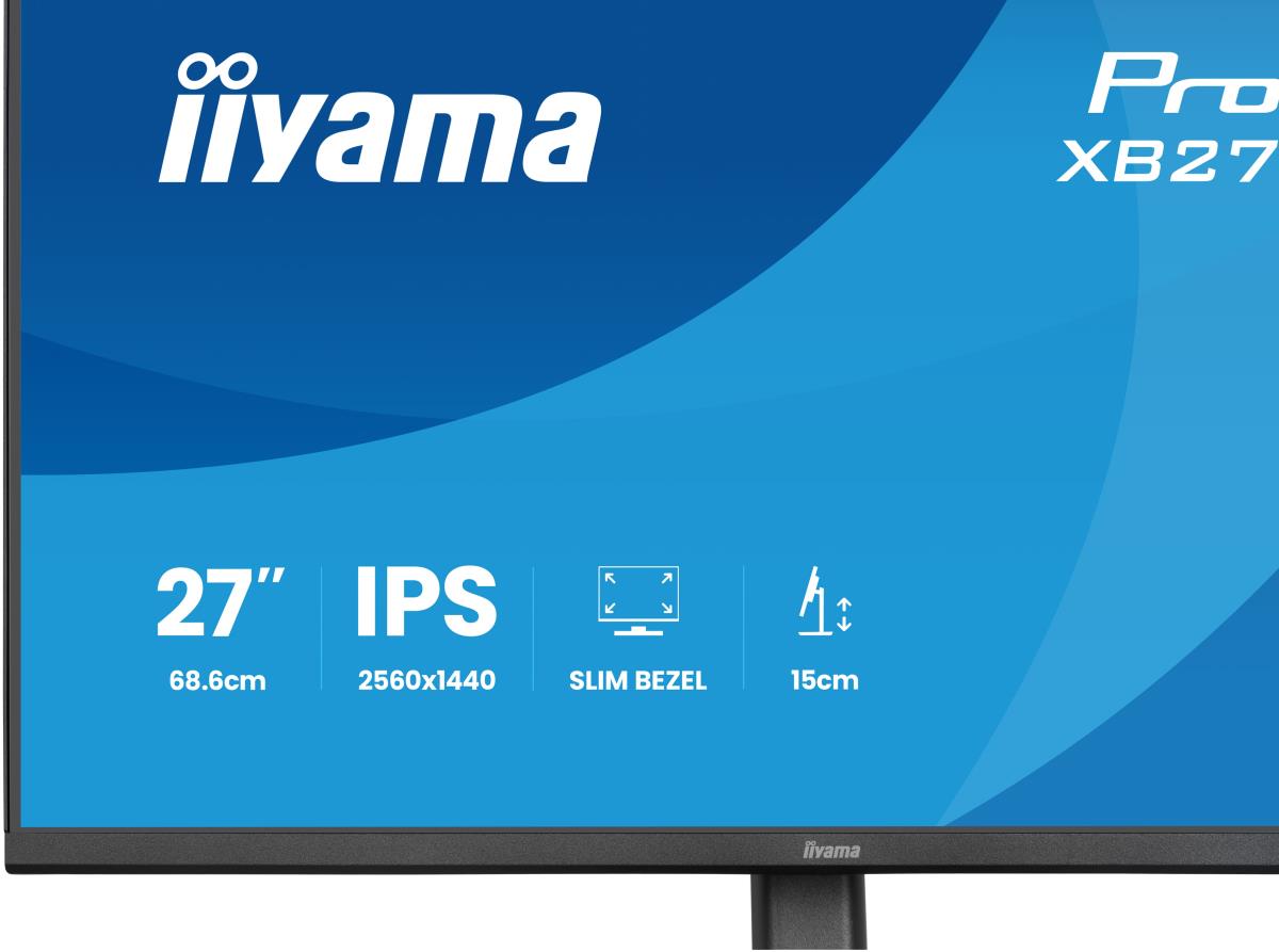 IiYAMA Desktop Monitor - ProLite XB2791QS-B1- 27in - 2560x1440 (QHD) - Black