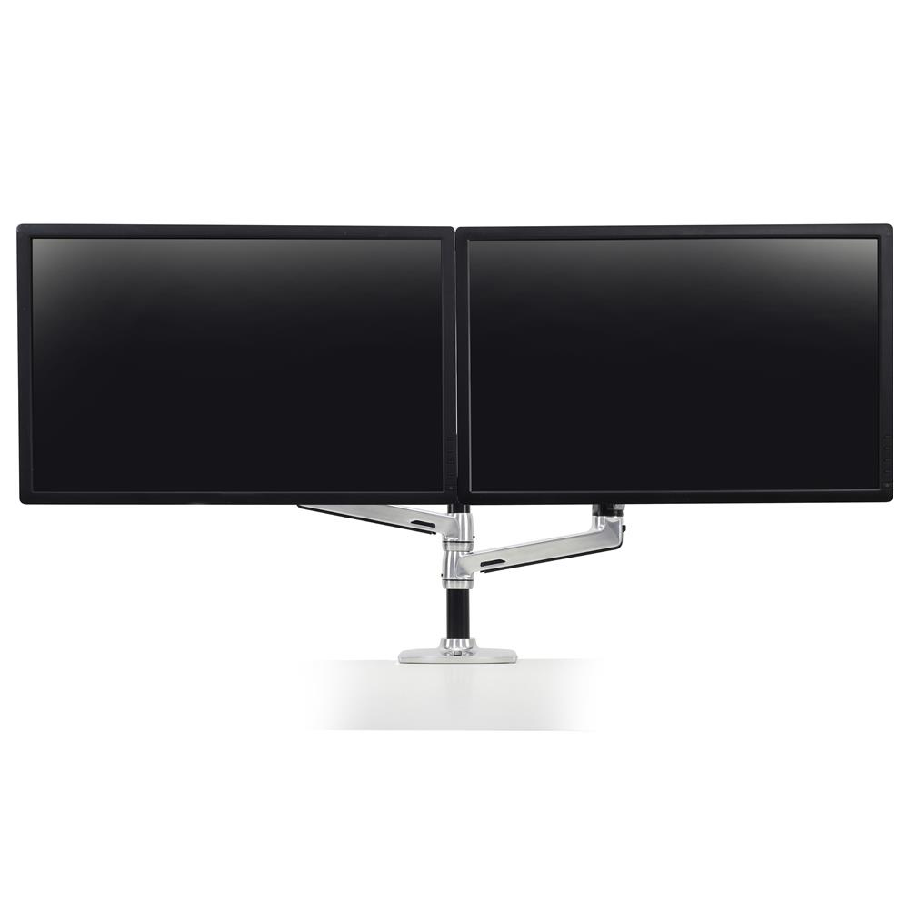 ERGOTRON Monitor Mount - LX Dual Stacking Arm - Desk - 2 monitor - Tilt/Pan/Rotate - up to 24in - Aluminium