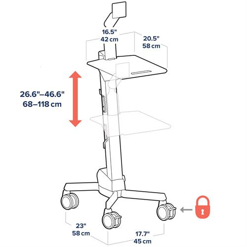 ERGOTRON Neo-flex LCD Cart