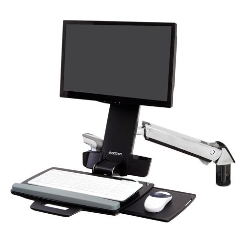 ERGOTRON Styleview Sit-stand Combo Arm (polished Aluminum)