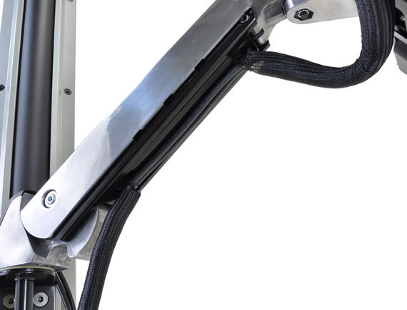 ERGOTRON Styleview Sit-stand Combo Arm (polished Aluminum)