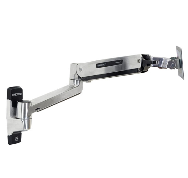 ERGOTRON Monitor Mount - LX HD Sit-Stand - wall - 1 monitor - Sit-Stand - Tilt/Pan/Rotate - up to 46in - Aluminium