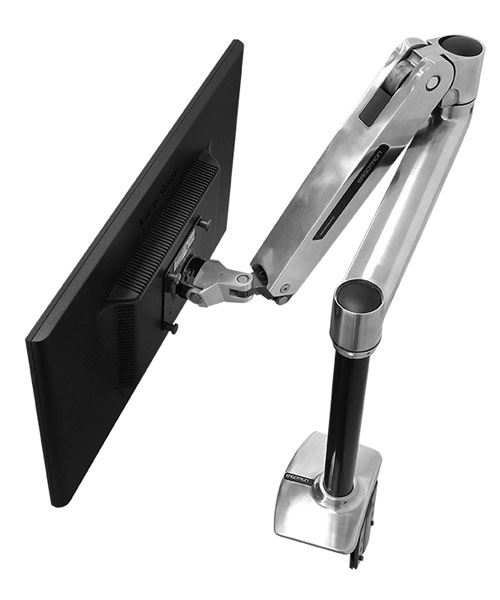 ERGOTRON Monitor Mount - LX Sit-Stand - Desk - 1 monitor - Tilt/Pan/Rotate - up to 43in - Aluminium