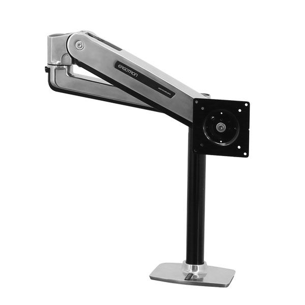 ERGOTRON Monitor Mount - LX Sit-Stand - Desk - 1 monitor - Tilt/Pan/Rotate - up to 43in - Aluminium