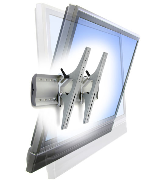 ERGOTRON Display / TV Mount - TM Tilting Wall Mount - 1 monitor - Tilt - up to 32in - Silver