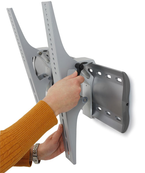 ERGOTRON Display / TV Mount - TM Tilting Wall Mount - 1 monitor - Tilt - up to 32in - Silver