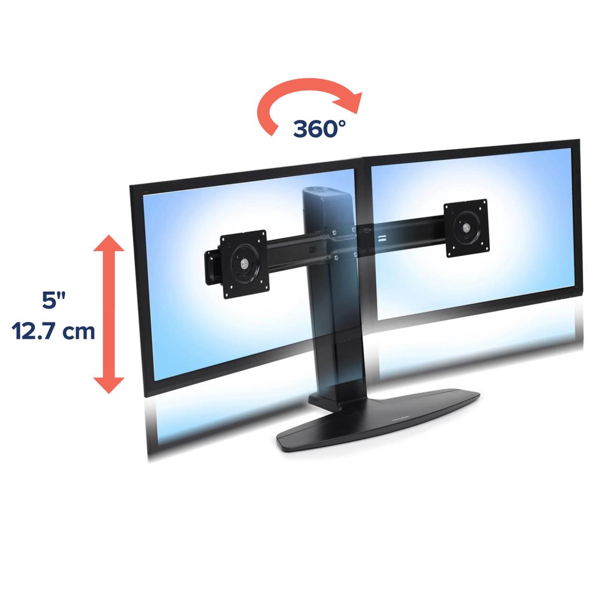 ERGOTRON Neo-flex Dual LCD Lift Stand (black)