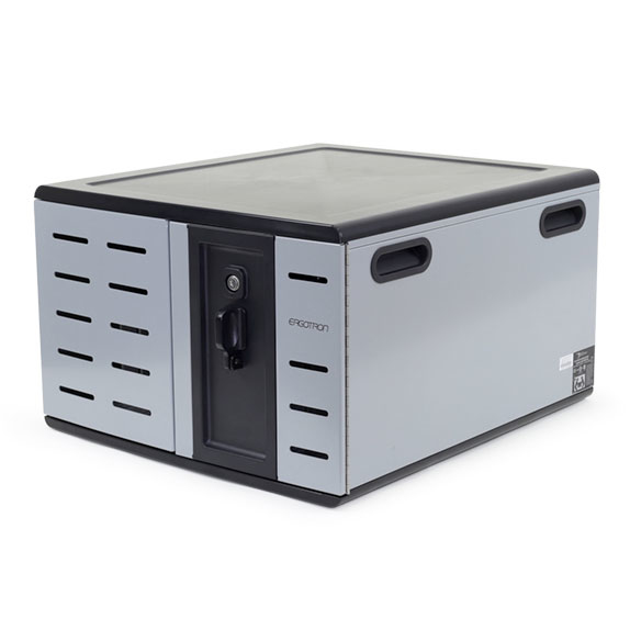 ERGOTRON Zip12 Charging Desktop Cabinet (black/silver) Uk/ie/sg/hk/my