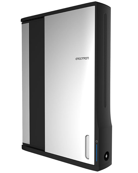 ERGOTRON Zip12 Charging Wall Mount Storage Cabinet (black/silver) Uk / Ie