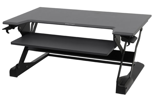 ERGOTRON WorkFit-TL Sit-Stand Desktop Workstation (black)