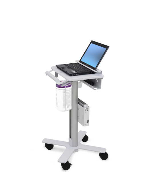 ERGOTRON Styleview Laptop Cart Sv10 Non-powered (white And Aluminum)