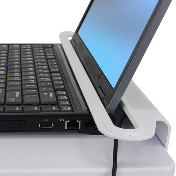 ERGOTRON Styleview Laptop Cart Sv10 Non-powered (white And Aluminum)