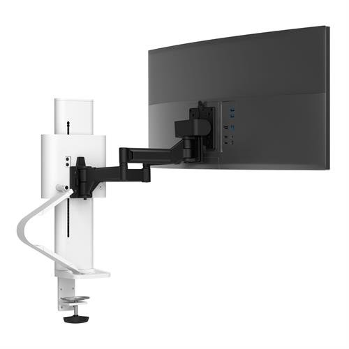 ERGOTRON Monitor Mount - TRACE - Desk - 1 monitor - Tilt/Pan/Rotate - up to 38in - White